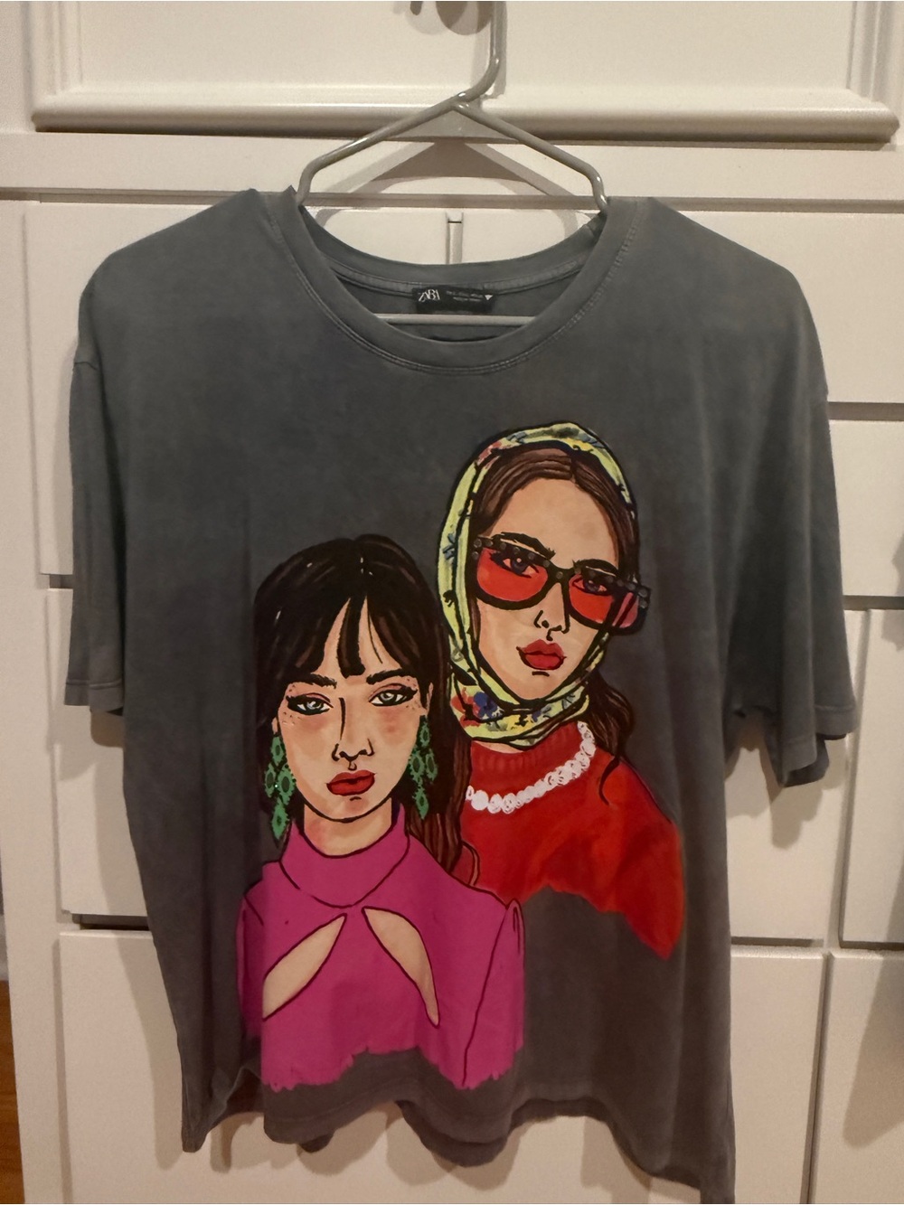 Zara graphic tee